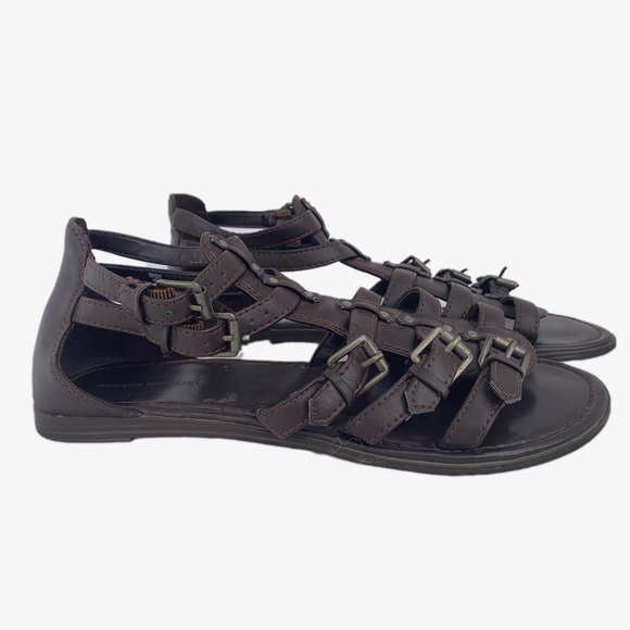 Montego Bay Faux Leather Gladiator Sandals - Picture 5 of 8